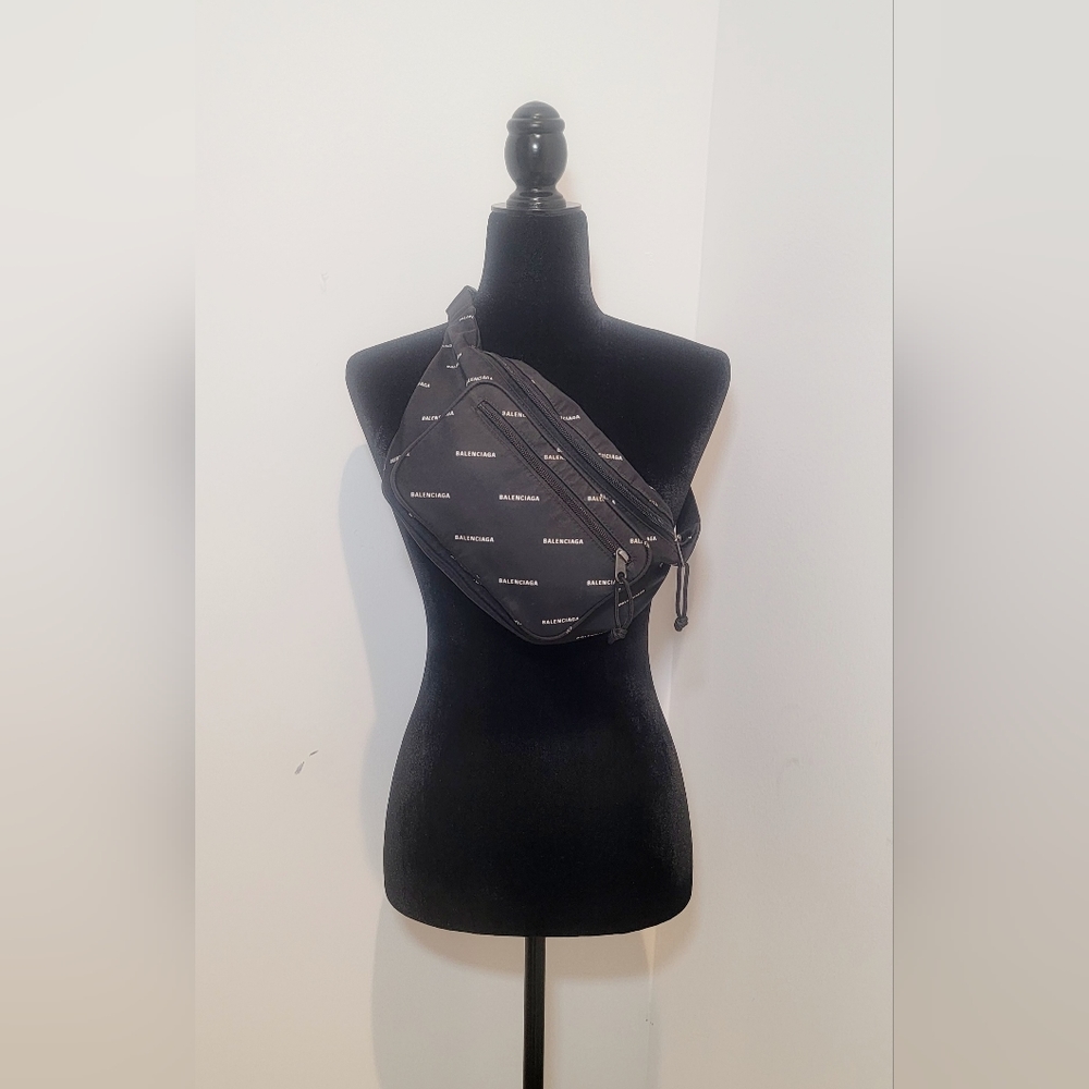 Balenciaga Explorer Belt Bag Printed Canvas Medium - Picture 11 of 11
